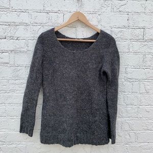 Gap XS gray Alpaca blend sweater
